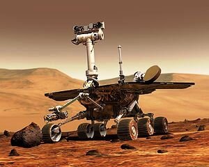 самоходные машины на Марсе фото